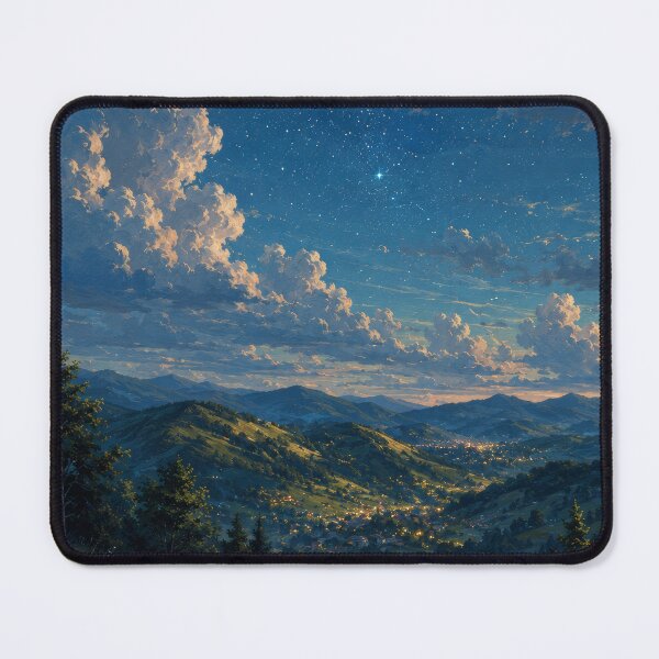 Item preview, Where the Stars Meet the Mountains designed and sold by H-Tsvetkova.