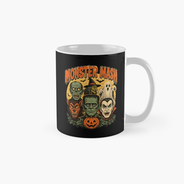 Item preview, Monster Mash Retro Halloween- Classic Monsters designed and sold by felixpalette.