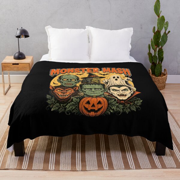 Item preview, Monster Mash Retro Halloween- Classic Monsters designed and sold by felixpalette.