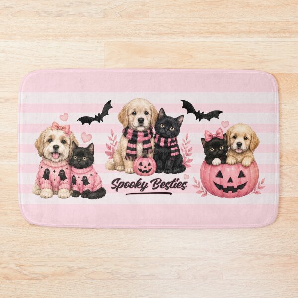 Item preview, Pink Halloween Pets designed and sold by Festive Bug.