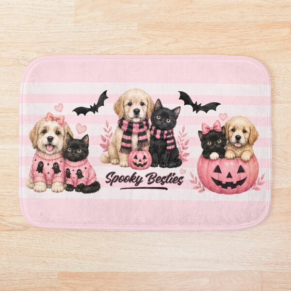 Item preview, Pink Halloween Pets designed and sold by Festive Bug.