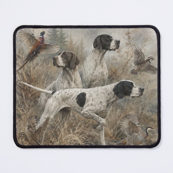 Item preview, English Pointer – The Ultimate Bird Hunting Dog | Vintage Hunting Art designed and sold by TammyHunterArt.