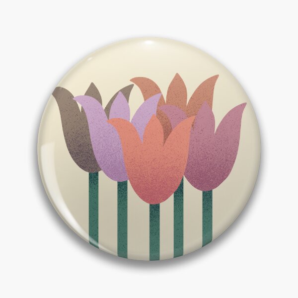 Item preview, Copy of Flower Market - Pastel Abstract Tulips on Cream designed and sold by DuckyRubin.