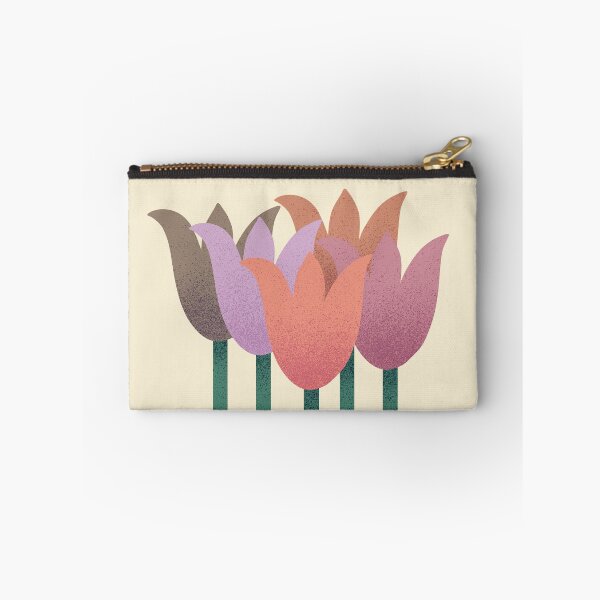 Item preview, Copy of Flower Market - Pastel Abstract Tulips on Cream designed and sold by DuckyRubin.