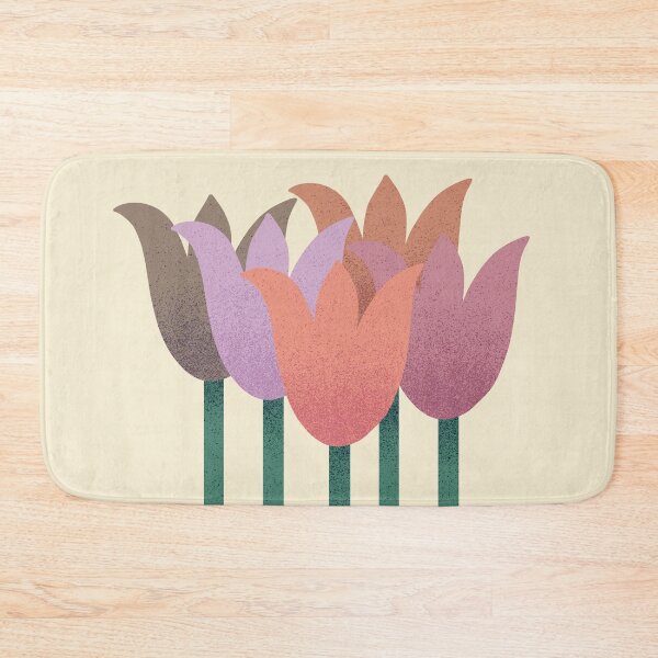 Item preview, Copy of Flower Market - Pastel Abstract Tulips on Cream designed and sold by DuckyRubin.