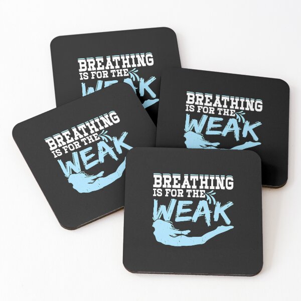 Item preview, Breathing is for the Weak Swimmer Graphic designed and sold by falsoyazeis.