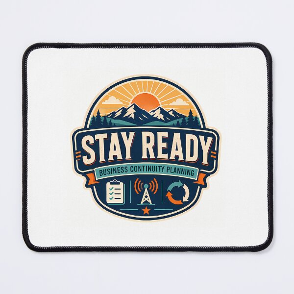 Item preview, Stay Ready With Business Continuity Planning designed and sold by BobaAndBearSvg.