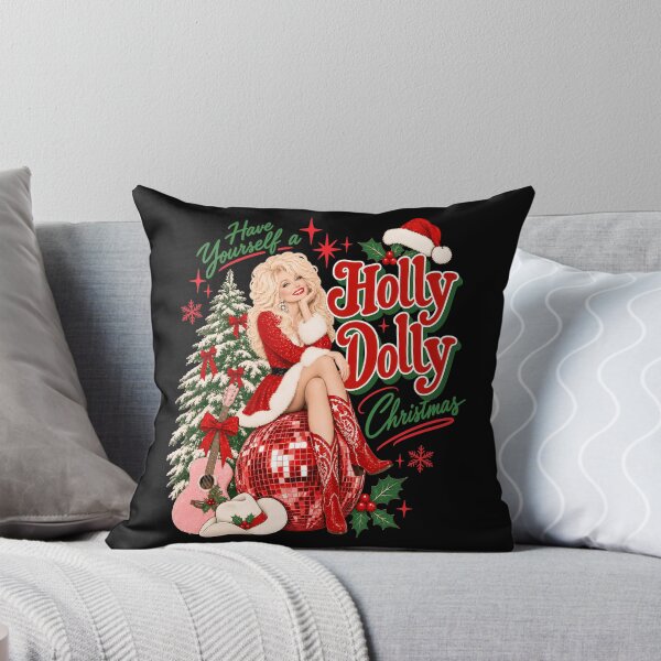 Item preview, Have A Holly Dolly Christmas designed and sold by DigitalArtPaper001.