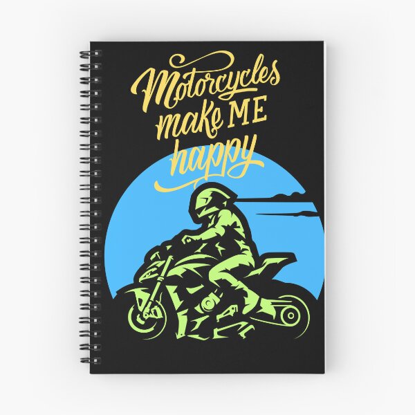 Item preview, Motorcycles Make Me Happy Rider Design designed and sold by V8Green.