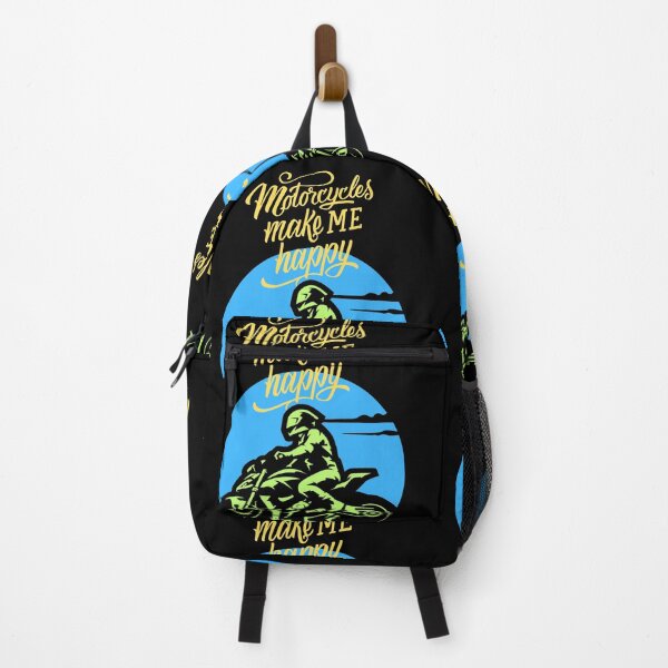 Item preview, Motorcycles Make Me Happy Rider Design designed and sold by V8Green.