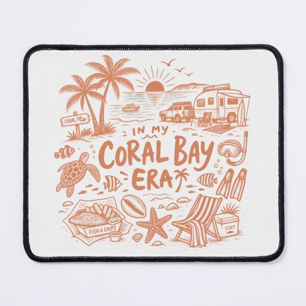 Item preview, In My Coral Bay Era Coral Bay WA Beach Camping Snorkelling designed and sold by Yellowriversss.