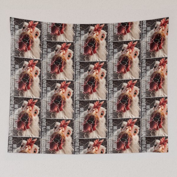 Item preview, My Chicken Tilts It'S Head Just Like You Do designed and sold by Sageandzz.