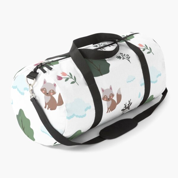 Item preview, Cute Woodland Animals Fox Deer Trees and Flowers Vector Sticker Pack designed and sold by ElenMart.
