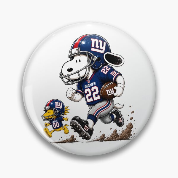 Item preview, New York Giants Funny Snoopy and Woodstock Players Football Team  designed and sold by Har-vee.