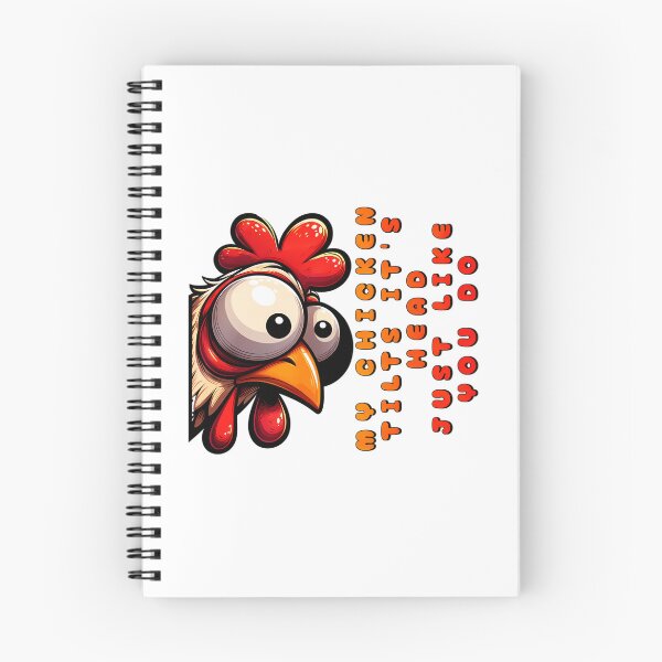 Item preview, My Chicken Tilts It'S Head Just Like You Do Funny Chicken designed and sold by Sageandzz.
