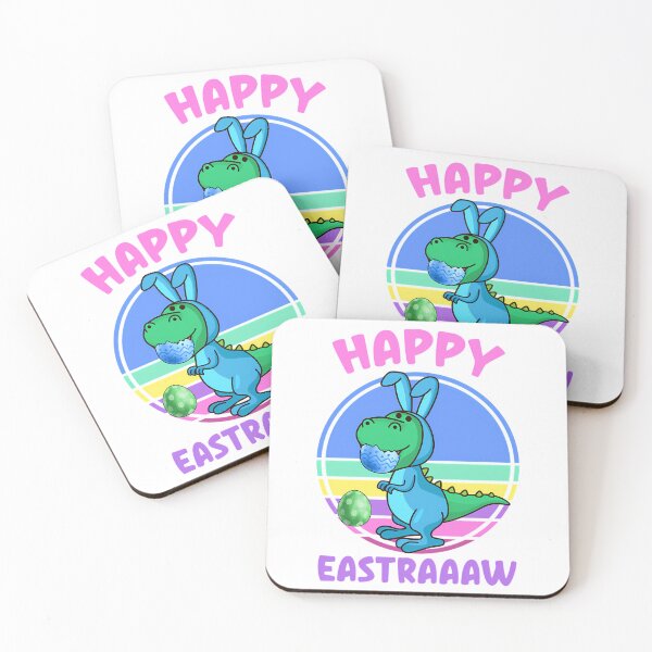 Item preview, Happy Eastraaaw Bunny Saurus designed and sold by succulentshopx.