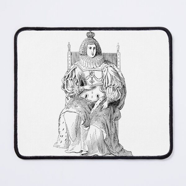 Item preview, Christine of France Duchess of Savoy Vintage Royal Engraving designed and sold by T-shirts for hot people .