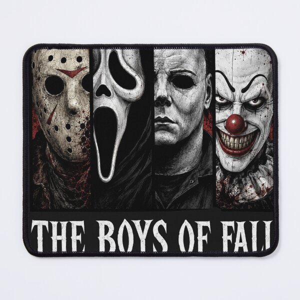 Item preview, Halloween Tshirts Michael Myers Jason Voorhees Ghost Face Art The Clown Boys Of Fall Retro designed and sold by Hydlaaksmndriss.