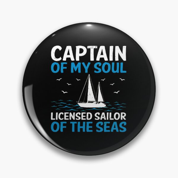 Item preview, Captain Of My Soul Licensed Sailor Of The Seas designed and sold by reagorempe.