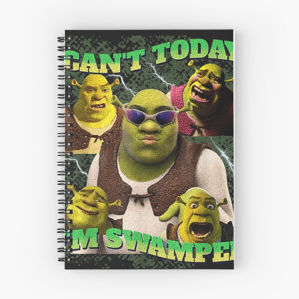 Item preview, Can'T Today I'M Swamped Shrek designed and sold by ChahdoLee.