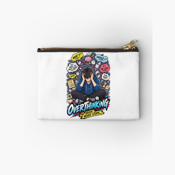 Item preview, Overthinking My Brain Never Stops designed and sold by carestazafeli.
