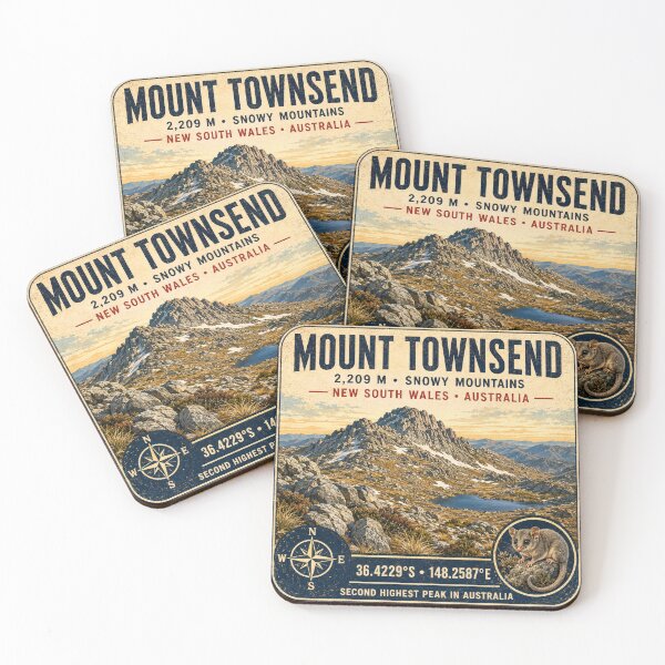 Item preview, Mount Townsend Australia designed and sold by naturalsurvival.