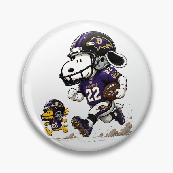 Item preview, Baltimore Ravens Funny Snoopy and Woodstock Players Football Team  designed and sold by Har-vee.