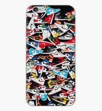 Jordan 1 Sneakers Colorways Pattern iPhone Case