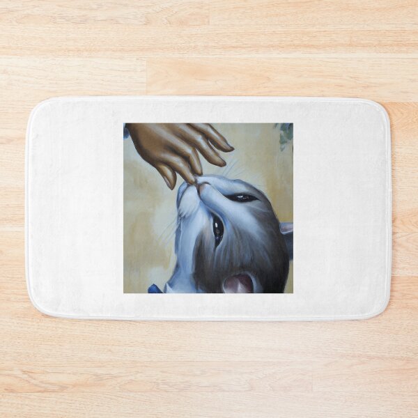 Item preview, Petting A Cute Cat designed and sold by Sageandzz.