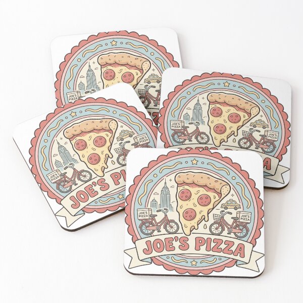 Item preview, Joe's Pizza Vintage Retro New York Pizza Souvenir Badge designed and sold by Fandom Universe.