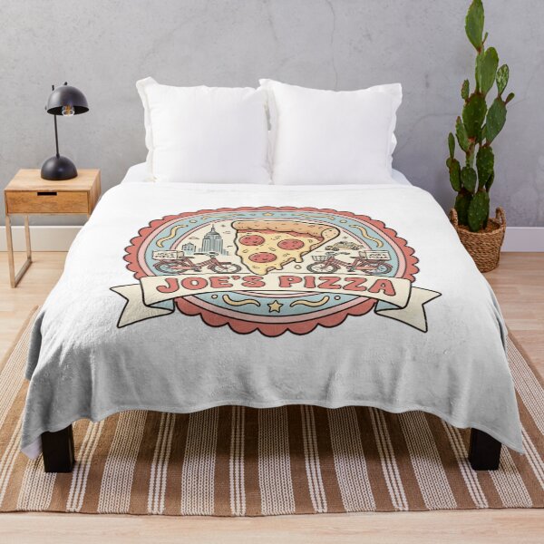 Item preview, Joe's Pizza Vintage Retro New York Pizza Souvenir Badge designed and sold by Fandom Universe.