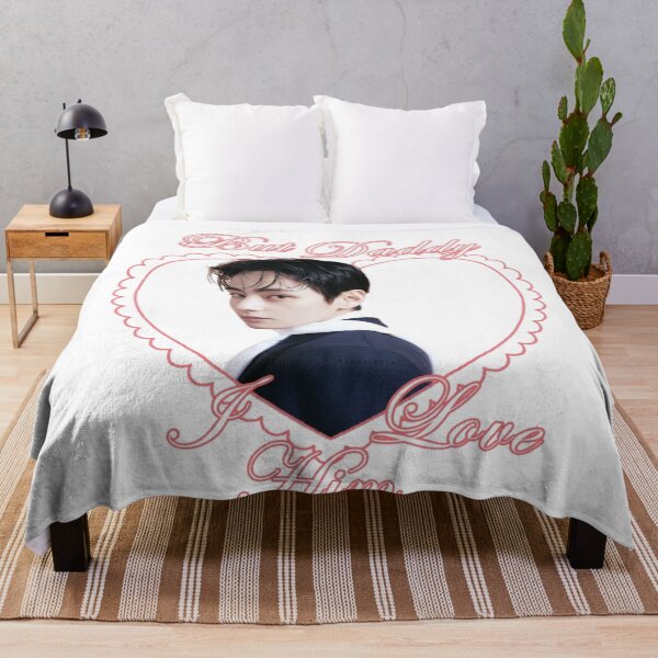 Item preview, BTS V Taehyung "But Daddy I Love Him" Pink Heart Aesthetic Sticker designed and sold by Mooncreates7.