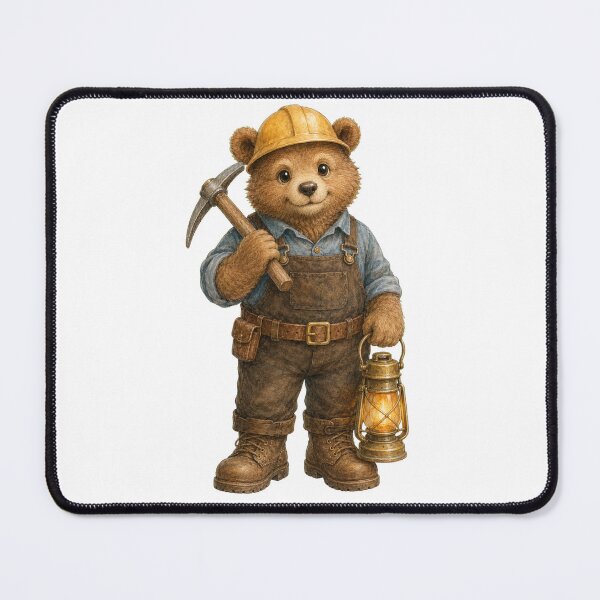 Item preview, Cute Bear Miner designed and sold by photoparadise22.