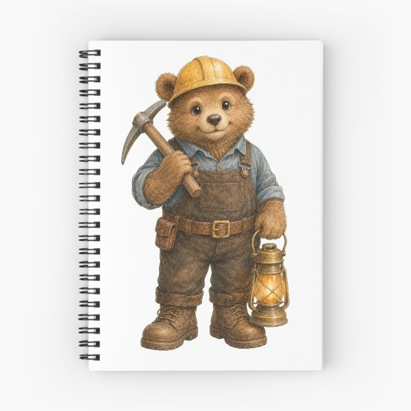 Item preview, Cute Bear Miner designed and sold by photoparadise22.