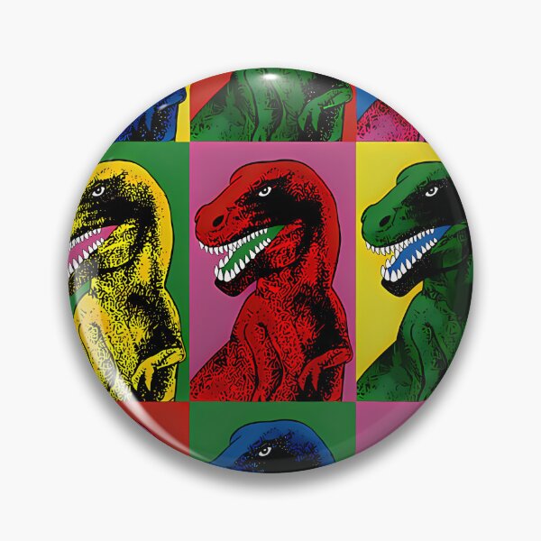 Item preview, Dinosaur Pop Art designed and sold by CosmicBison.