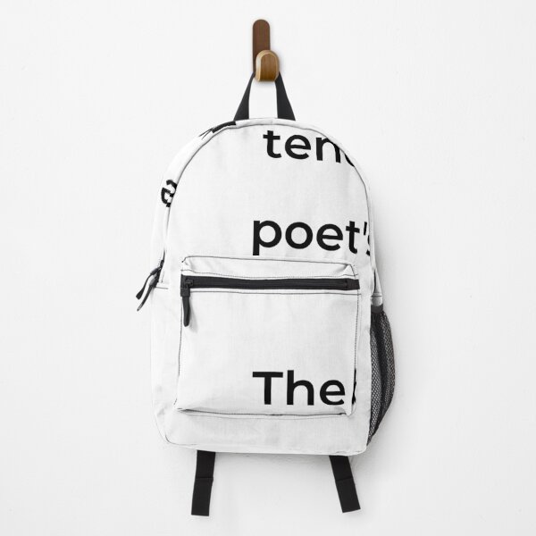 Item preview, “The barren tender of a poet’s debt:” - print black designed and sold by ariksworld.