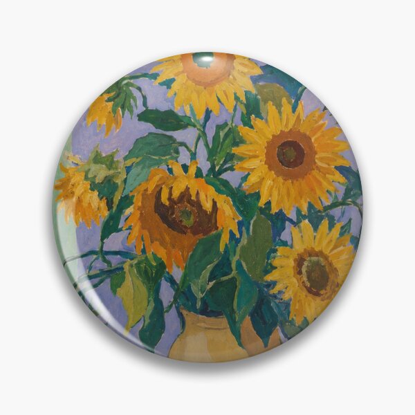 Item preview, Vincent Van Gogh's 'Sunflowers' in a Fauvism Style designed and sold by Neon-Mama.