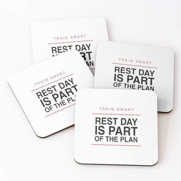Item preview, Rest Day is Part of the Plan - Recovery Quote designed and sold by KLIFT.