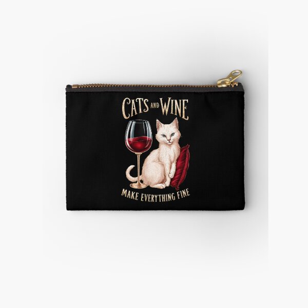 Item preview, Cats And Wine Make Everything Fine designed and sold by reagorempe.