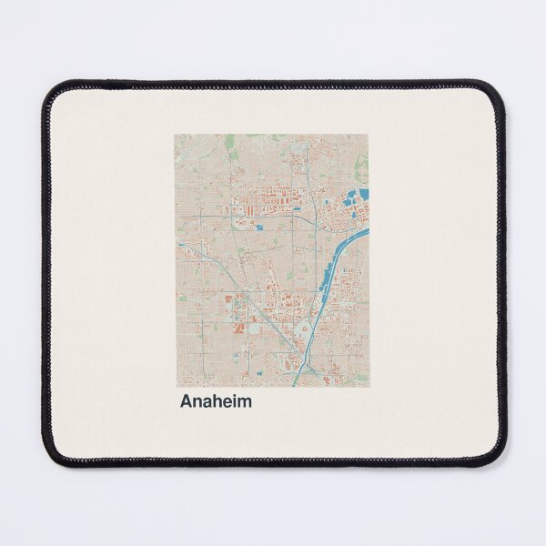 Item preview, Anaheim Minimalistic Map Art designed and sold by MapsNerd.