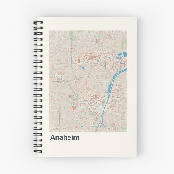 Item preview, Anaheim Minimalistic Map Art designed and sold by MapsNerd.