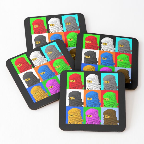 Item preview, Ninjago Warhol 3X3 designed and sold by ChasidyDinuzzo.