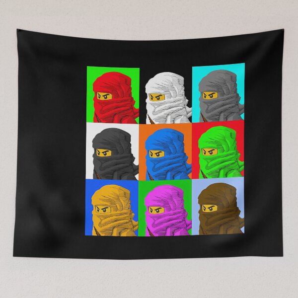Item preview, Ninjago Warhol 3X3 designed and sold by ChasidyDinuzzo.