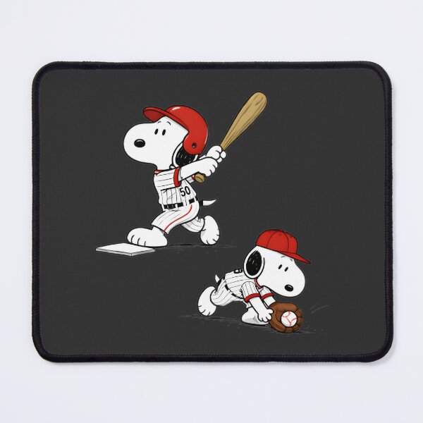 Item preview, Vintage Snoopy Baseball Batter & Catcher Art | ⭐⭐⭐⭐⭐ Best Seller designed and sold by DodgerTheHunter.