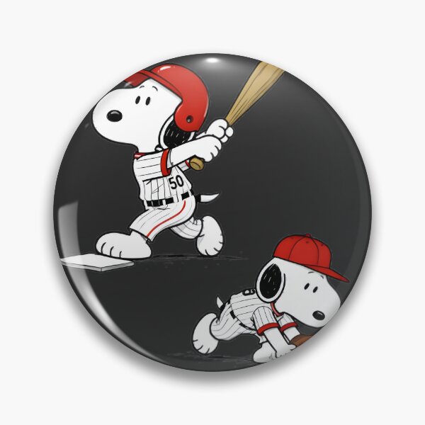 Item preview, Vintage Snoopy Baseball Batter & Catcher Art | ⭐⭐⭐⭐⭐ Best Seller designed and sold by DodgerTheHunter.