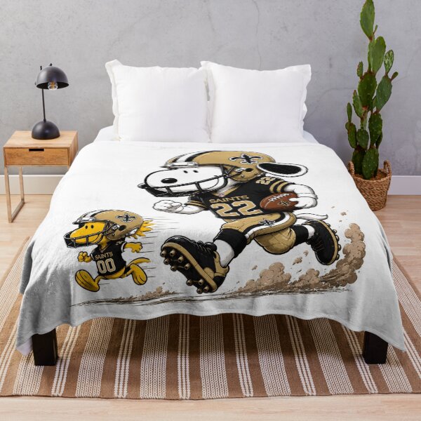 Item preview, New Orleans Saints Funny Snoopy and Woodstock Players Football Team designed and sold by Har-vee.