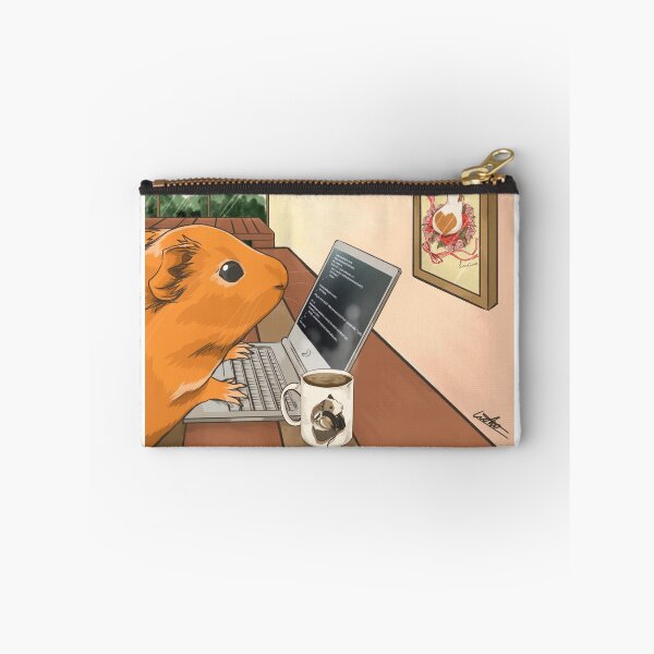 Item preview, A guinea pig working at a café. designed and sold by Lichtmuhle.