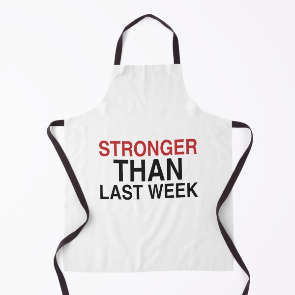 Item preview, Stronger Than Last Week - Progress Quote designed and sold by KLIFT.