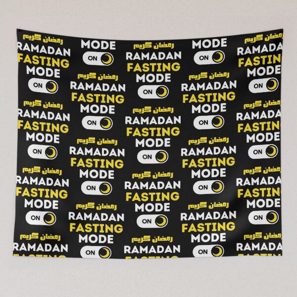 Item preview, Funny Fasting Mode Is On Happy Ramadan 2022 designed and sold by strawberrylunab.