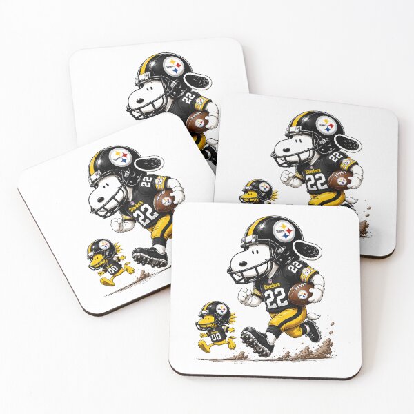Item preview, Pittsburgh Steelers Funny Snoopy and Woodstock Players Football Team  designed and sold by Har-vee.